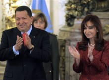 ARGENTINA-VENEZUELA-KIRCHNER-CHAVEZ